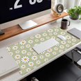thumbnail image 6 of Gaming Mouse Pad,Cute Daisy Flowers Mouse Pad Non-Slip Rubber Base Desk Mat, Large Extended Mousepad Protector for Home Office 31.5 x 15.7 in, 6 of 6