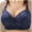 Blue, variant on Push Up Bra for Women No Underwire Uplift Sculpting T-Shirt Bra Full Coverage Bra Hide Back Fat Smoothing Everyday Bra Gray 3XL