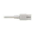 thumbnail image 3 of P018-006-AWH 6Ft Heavy Duty Power Cord C14 C15 White, 3 of 6