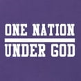 thumbnail image 5 of Wild Bobby One Nation Under God Inspirational/Christian Women Tri-Blend Racerback Tank Top, Purple Rush, Small, 5 of 5