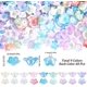 thumbnail image 2 of 540 piezas de tapas de cuentas de flores de 9 colores, cuentas espaciadoras de flores acrílicas, tapas de cuentas sueltas de plástico coloridas con forma de tulipán y lirio floral, 2 of 6