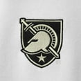 thumbnail image 3 of Men's Colosseum White Army Black Knights Tortugas Logo Quarter-Zip Jacket, 3 of 4