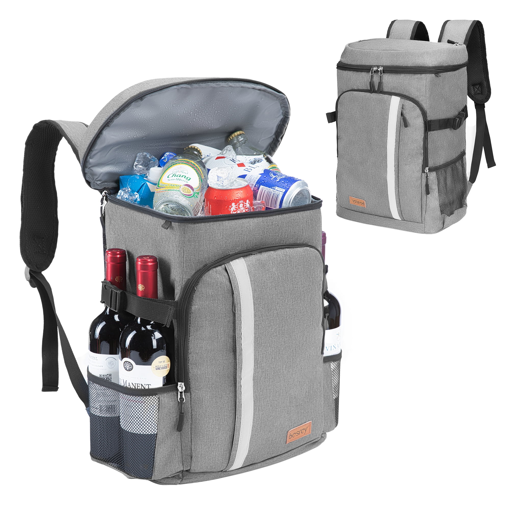Besrey 39 Cans Backpack Cooler, Large Capacity Storage, Leakproof