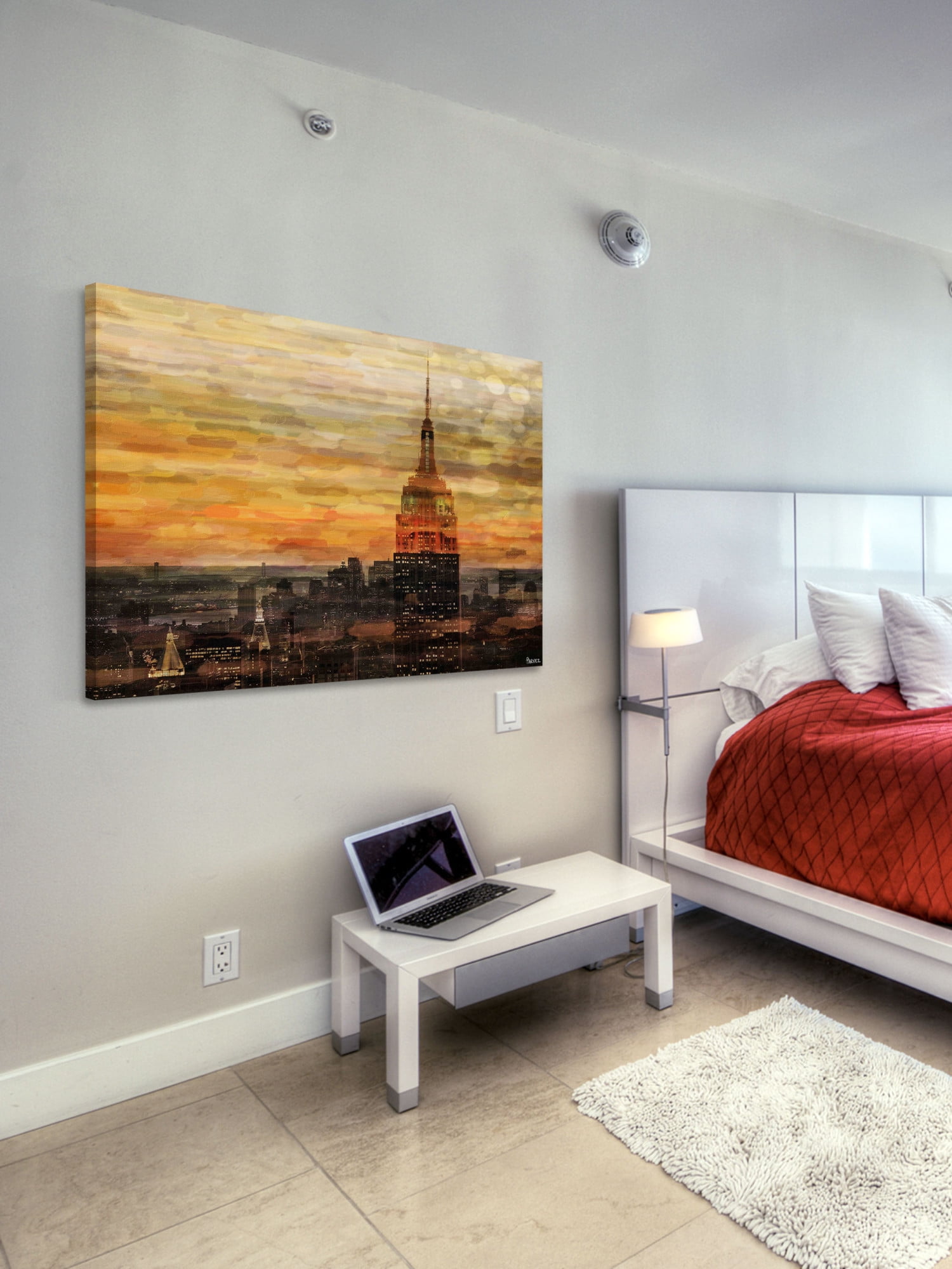 Parvez Taj Bronze Night Canvas Wall Art
