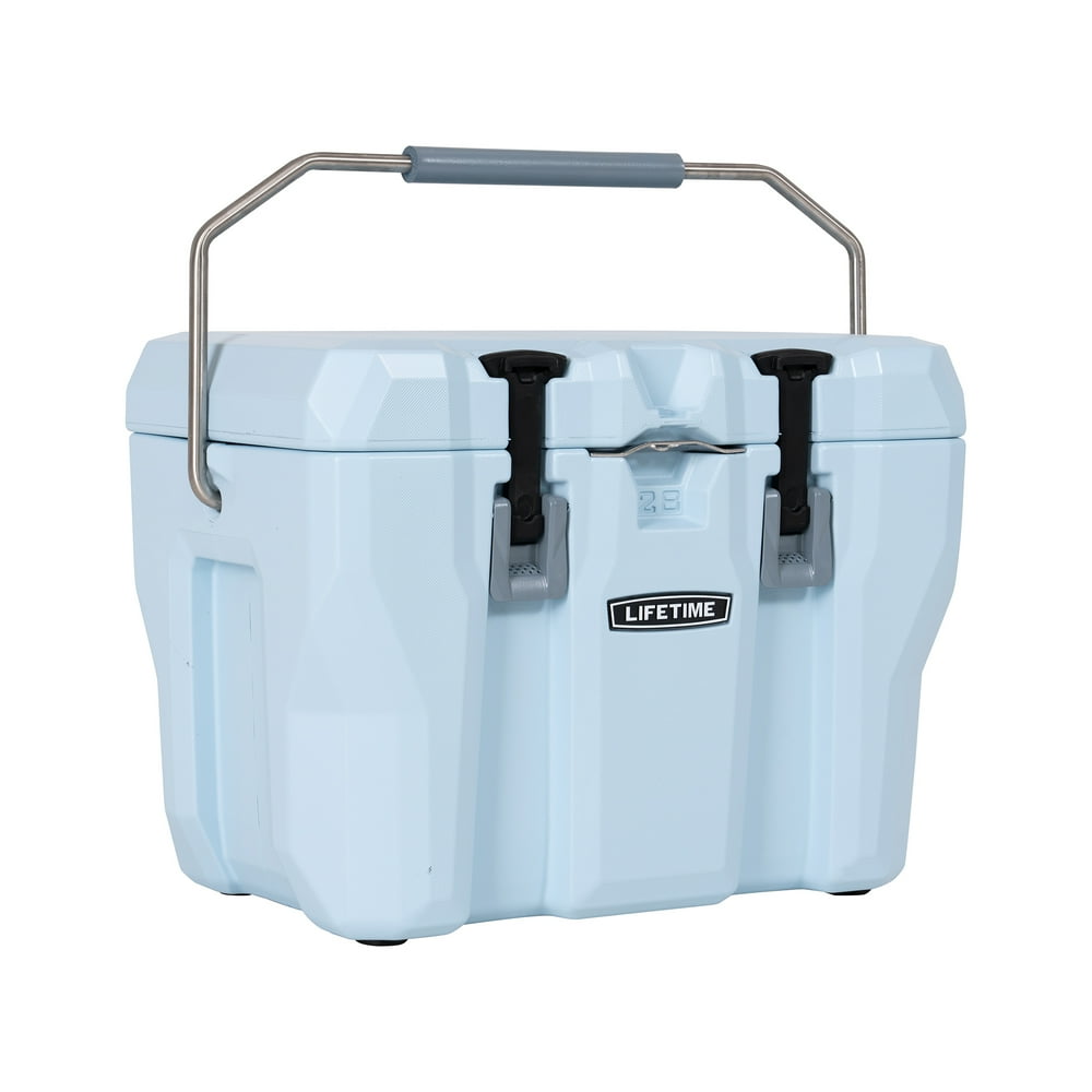 Lifetime 28 Quart Hard Sided Cooler, Blue