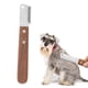 thumbnail image 4 of Herramientas para el cuidado de mascotas cuchillo para desplumar perros fácil de limpiar eliminar nudos madera profesional promover la circulación sanguínea para perros, 4 of 8
