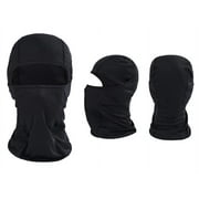 Peaoy Ski Mask Black Balaclava Full Face Mask Motorcycle Cycling Mask