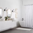 thumbnail image 4 of Bouclair Tapis de Bain Bohème Texturé Blanc, 4 of 7