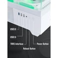 thumbnail image 4 of Liquid Cooling Gaming PC - Ryzen 5 3500X up to 4.1GHz, GTX1060, 16GB DDR4, 512GB NVME SSD + 1TB HDD, WiFi 6 & BT5.4, 9 RGB Fan, Win11, RGB Keyboard & Mouse, 4 of 8