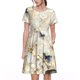 thumbnail image 1 of Balery Elegant Butterflies And Pearls Vestidos sueltos de manga corta para mujer, vestidos de verano 2025, vestidos casuales de corte A con vuelo., 1 of 6
