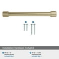 thumbnail image 5 of Amerock Faircrest 6-5/16 inch (160mm) Center-to-Center Golden Champagne Cabinet Pull, 5 of 7