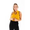 thumbnail image 1 of Blusa Dama Casual VABADAM Color Mostaza, 1 of 4