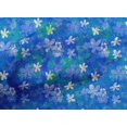 thumbnail image 4 of oneOone Cotton Cambric Blue Fabric Batik Craft Projects Decor Fabric Printed By The Yard 56 Inch Wide, 4 of 4