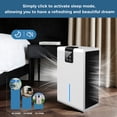 thumbnail image 5 of Portable Dehumidifier, 2.8L Water Tank, 3-in-1 Dehumidifier with Air Purifier & Dryer Function, 90W Ultra-Quiet Dehumidifier for Home Bedroom Bathroom, White, 5 of 9
