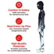 thumbnail image 3 of Disfraz infantil Morphsuits Zalgo Shadow Demon Scary M, 3 of 7