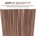 thumbnail image 2 of 24 Pcs Wood Dowels Cake Dowels Rods Smooth Polishing For Craft Projects, 2 of 8