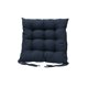 thumbnail image 1 of Advancent Cojín de asiento de lino Reemplazo cuadrado transpirable Verano Algodón PP Antideslizante Indecoloración Oficina Sofá Cojín Decoración del hogar Azul oscuro, 1 of 6
