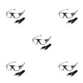 thumbnail image 3 of Qarigey Manténgase elegante y seguro con gafas deportivas ligeras Gafas de seguridad Gafas de seguridad Gafas Multifuncional Durable Marco Type2 NO2, 3 of 6