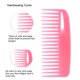 thumbnail image 3 of Peine de peluquería antiestático 19 piezas masaje cuero cabelludo resistente al calor peine para el cabello de dientes anchos hombre colorido para ANGGREK Otros, 3 of 8