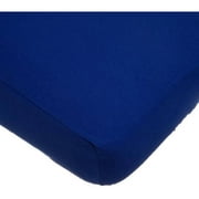 American Baby Co. Cotton Supreme Jersey Knit Fitted Crib Sheet, Navy