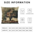 thumbnail image 5 of Qinduosi Retro Brown Forest Pine Nut Trees Fall Autumn Decorative Throw Pillow Cover Home Living Room Bed Sofa Car Square Inches, 5 of 5