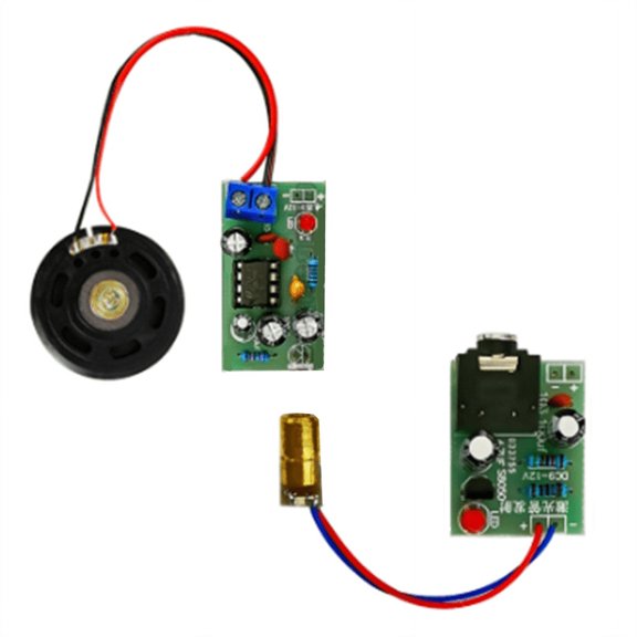 DIY Laser Wireless Audio Transmission Kit Electronic Production Teaching Experiment Accessories