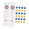 thumbnail image 2 of Juego de curling de mesa, juego de y 16 rodillos, juegos familiares fáciles de configurar, juegos en miniatura para interiores y exteriores en, 2 of 8