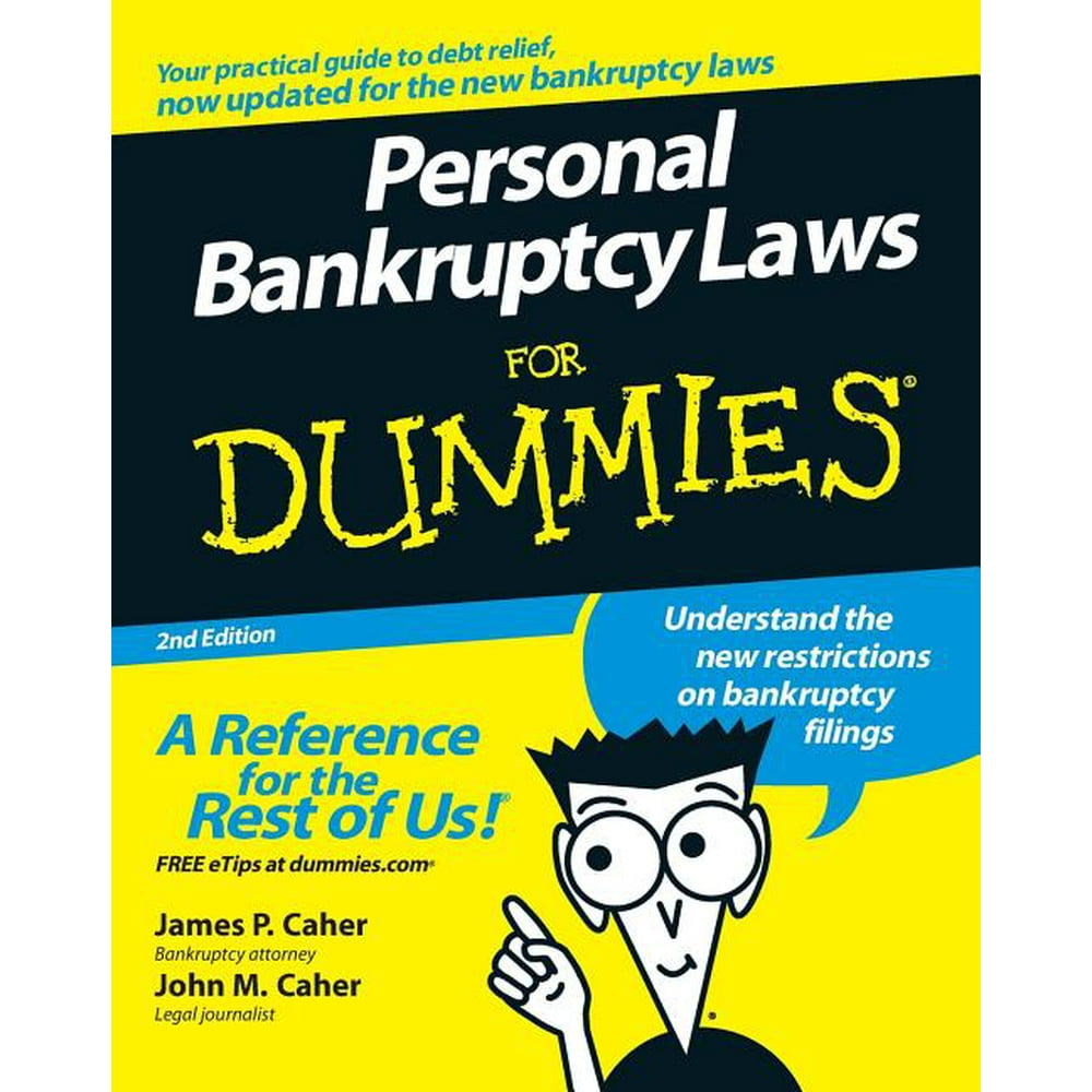 For Dummies Personal Bankruptcy Laws for Dummies (Edition 2