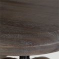 thumbnail image 3 of Uttermost Revolve 24" Stainless Steel/Wood Adjustable Bar Stool in Brass/Walnut, 3 of 7