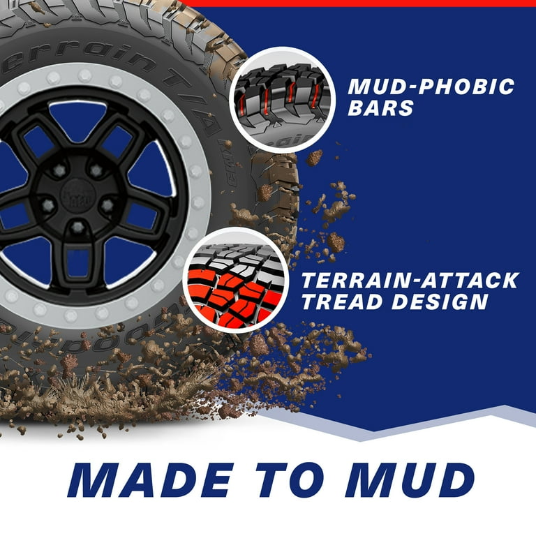 BFGoodrich Mud-Terrain T/A KM3 All-Season 37x12.50R17/D 124Q Tire