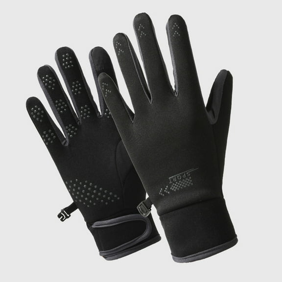 TERGAYEE Winter Warm Gloves,Warm Gloves for Men Women Waterproof manipulatescreen Non-Slip Freezer Gloves for Driving,Cycling,Hiking,Skating