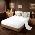 thumbnail image 3 of meiyoeat Rustic Pike Fish 7-Piece King Bedding For Kids,Vintage Farmhouse Fishing King Bed In A Bag For Adults,Reversible, 3 of 7
