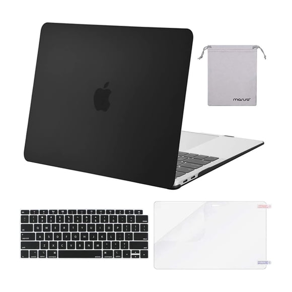 MOSISO Compatible with MacBook Air 13 inch Case M1 Chip 2021-2018 Release A2337 A2179 A1932, Plasti