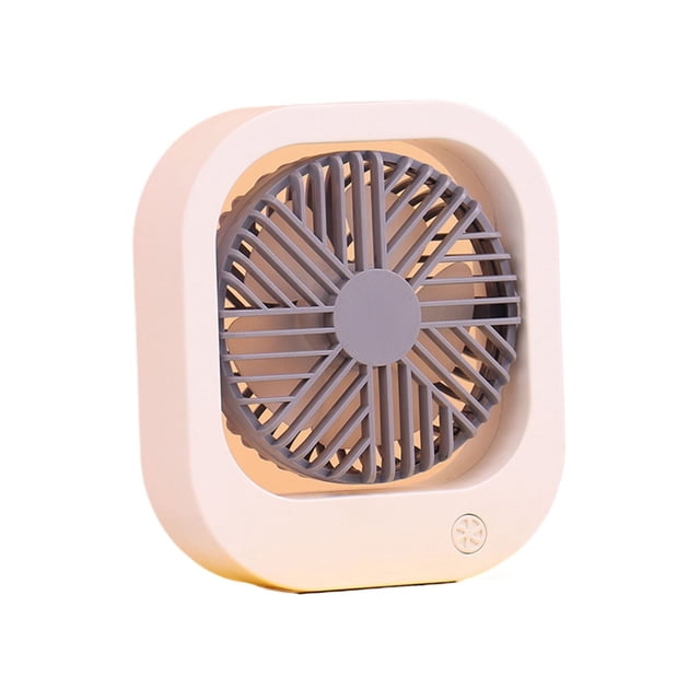 Vwrxbz USB Desk Fan Rechargeable Portable Mini Folding 6 Inch 2 Speed Student Dormitory Office Cooling