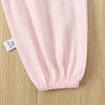 thumbnail image 6 of LYMAYTER Infant Kids Girls Cotton Pants Baby Anti-Mosquito Lantern Pants Toddler Summer Loose Jogging Trousers for 6 Months-5 Years, 6 of 10
