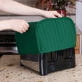 thumbnail image 5 of RITZ Four-Slice Toaster Kitchen Appliance Cover (APPLIANCE NOT INCLUDED), Dark Green, 5 of 5