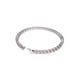 thumbnail image 4 of Pulsera de tenis Swarovski Matrix con cristales redondos rosas, 4 of 7