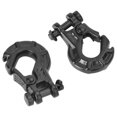 thumbnail image 1 of Ymiko 2pcs RC Model Vehicle Metal Winch Hook Parts For RC/4WD Warn 1/10 Scale RC Car, 1 of 8