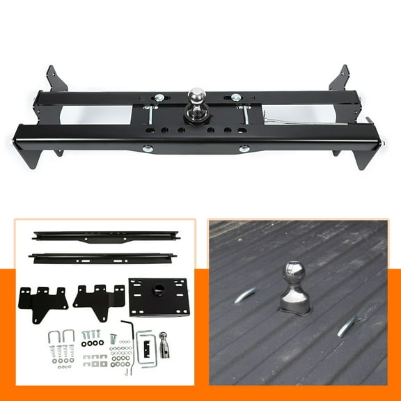 Kojem Underbed Gooseneck Trailer Hitch for 1999-2010 Silverado Sierra 2500 HD 3500 HD