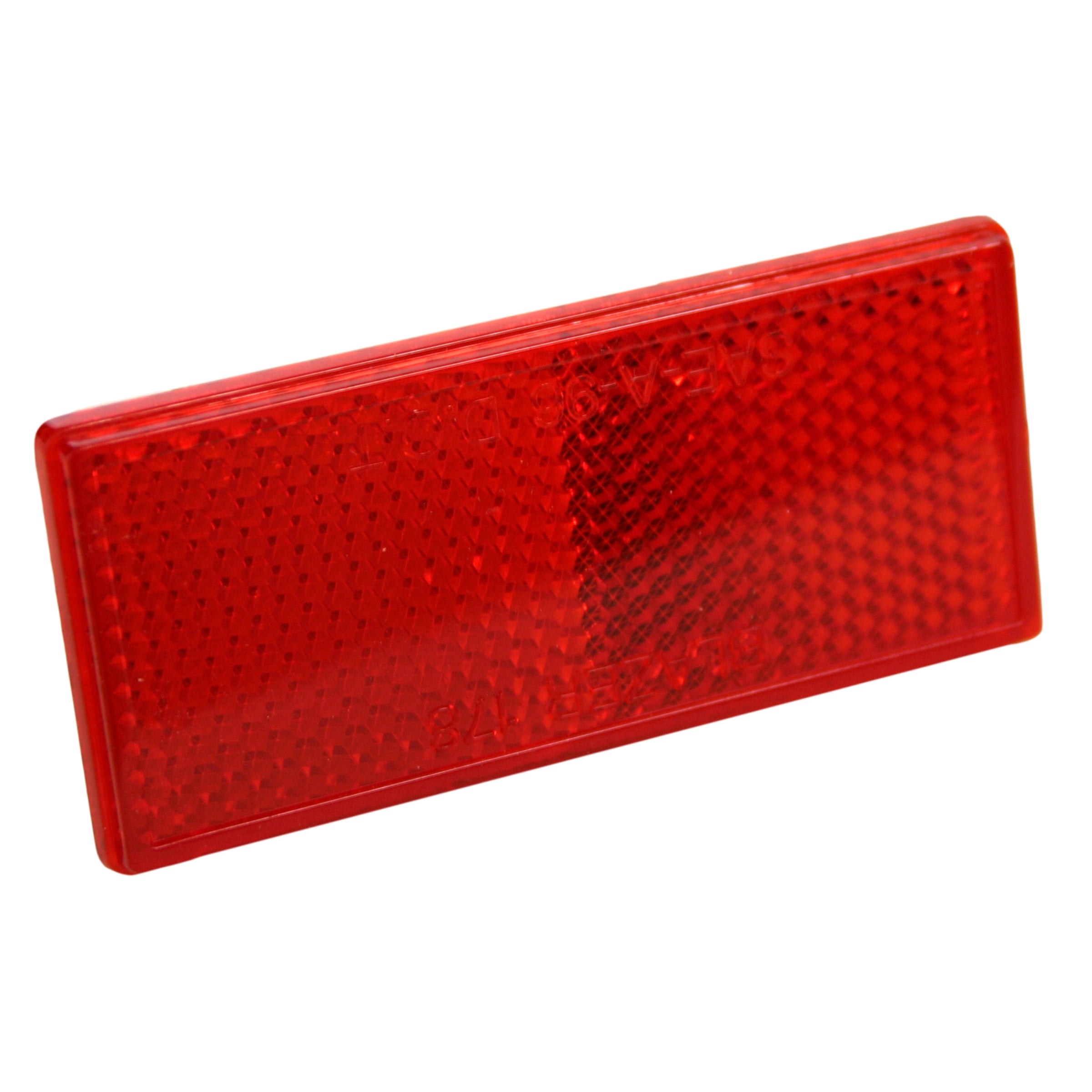 Hopkins Towing Solutions Red Rectangular Stick on Reflectors, B178SRW