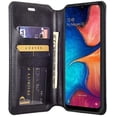 thumbnail image 5 of Case for Alcatel 3v 2019 Leather Flip Pouch Wallet Case Cover Folio [Kickstand] for Girls Women Phone Cases for Alcatel 3v 2019 Case - Black, 5 of 6