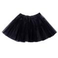thumbnail image 5 of XEGLSBU Tutu Skirt for Women Adults Plus Size White Three Layer Elegant Performance Skirt for Contemporary Dancewear Stage Show Skirt with Tiered Flowy Movement Female Skirt Black One Size, 5 of 5