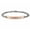 Rose Gold, variant on Stainless Steel Couple Bracelets His Queen Her King Bracelets for Couples Jewelry Matching Set Christmas Anniversary Valentine's Day Gift (1 Pcs, Rose Gold)