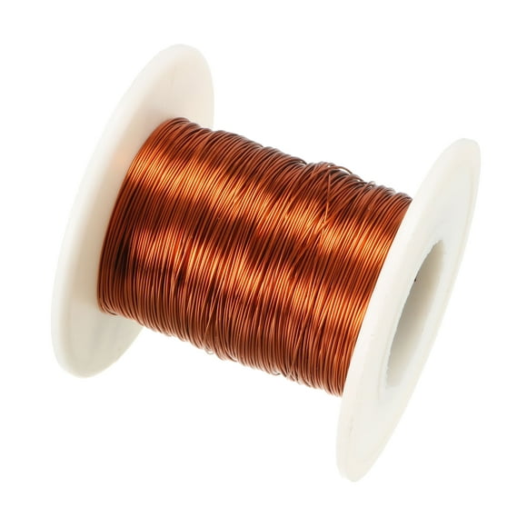 Unique Bargains 0.31mm Dia Magnet Wire Enameled Copper 164' Length Used for Inductors