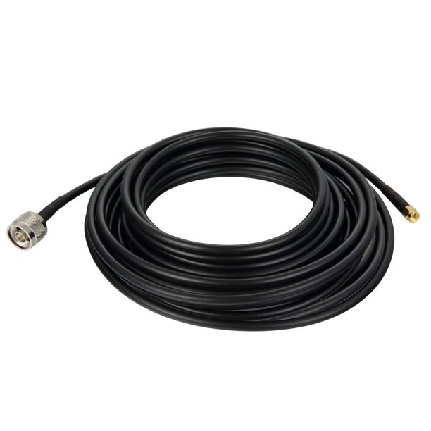 LowLoss Coaxial Extension Cable (50 Ohm) SMA Male to N Male Connector