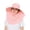 Pink, variant on LRen Women's Summer Sun Hat for Outdoor Activities Breathable Cycling Cap Fashionable Wide Brim Sunscreen Hat Black