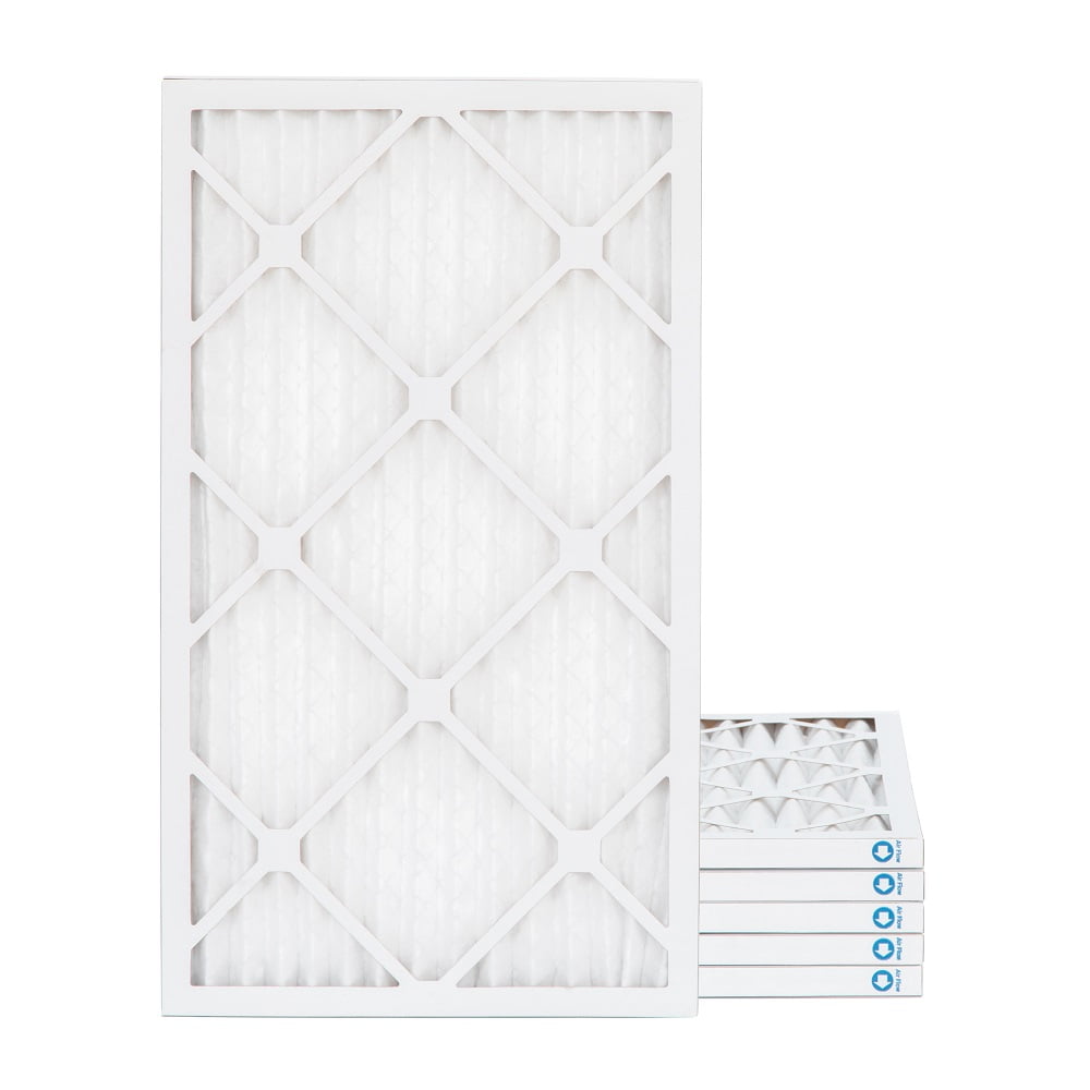 AC/Furnace Filters 16x22x1 Air Filter MERV 8 Pleated by Glasfloss Pack of 3 