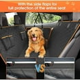 thumbnail image 3 of Elevate Your Dog's Comfort: Supports 400lb+, Hard Bottom-Detachable, Waterproof Dog Car Seat Cover, Dog Hammock for Car, Pet Backseat Protector, Thickened PP Hollow Board Plate, 3 of 5