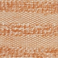 thumbnail image 6 of Nourison Woven Raised Striped Orange 18" x 18" Indoor/Outdoor Throw Pillow, 6 of 6