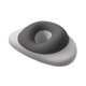 thumbnail image 2 of Almohada para dormir boca abajo, almohada para dormir, reposacabezas ergonómico, cojín transpirable para soporte de cuello, masaje de salón para el Gris, 2 of 8